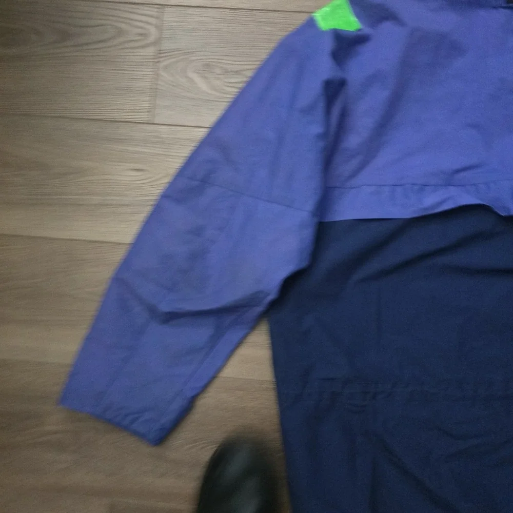 Vintage Nautica Competition XXL Jacket Blue Colorblock 90s Sailing Ski Snow